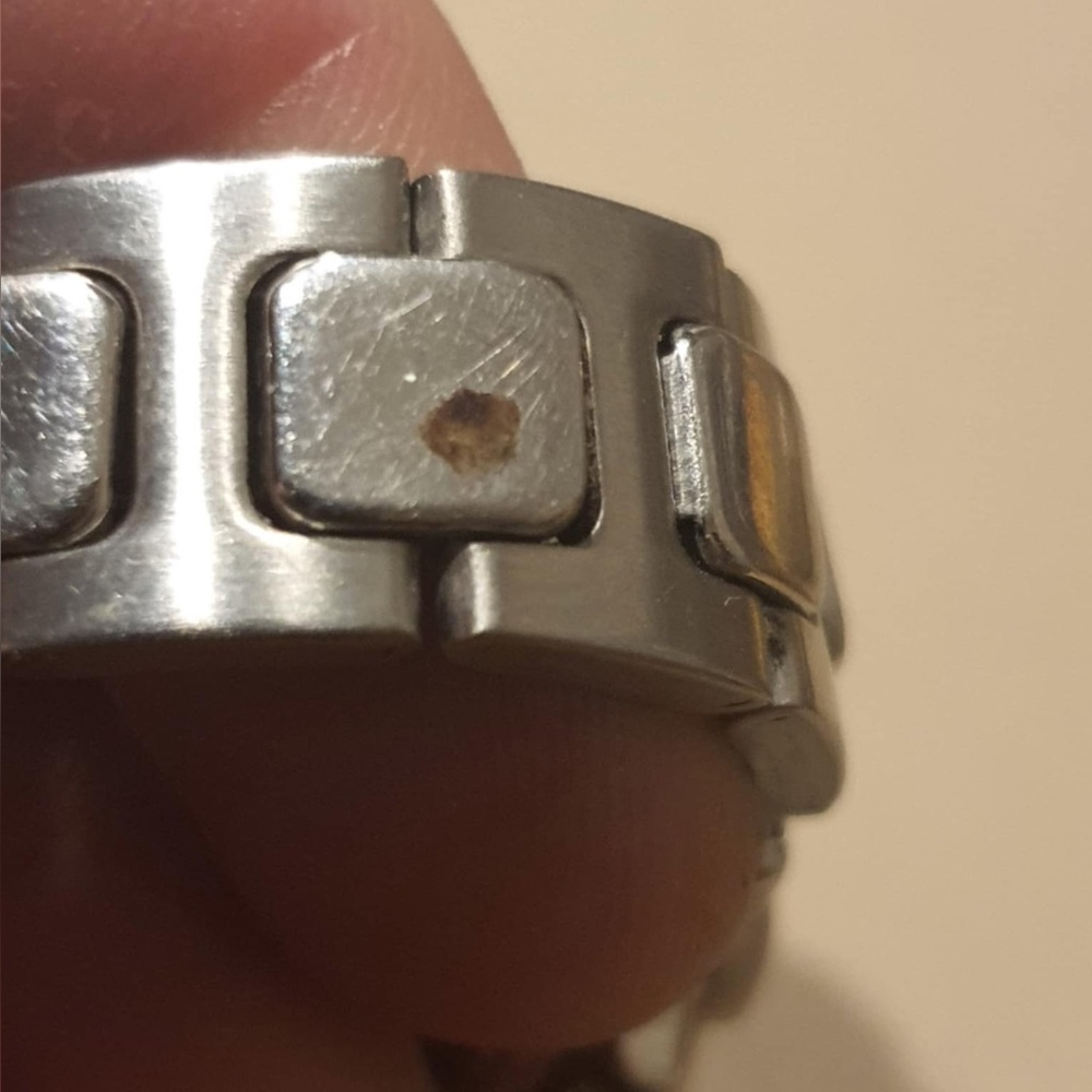 Vtg Freestyle Silver/Pink Women's Diver Watch - Picture 4 of 7